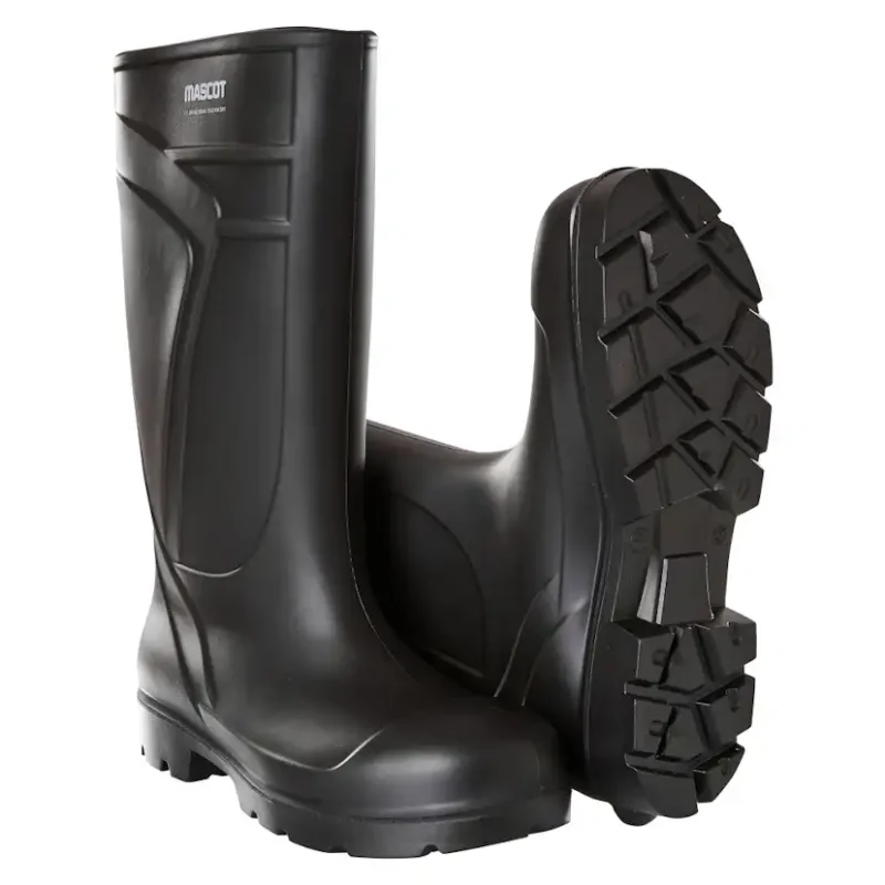 Nyhet PU-arbetsstövlar Mascot Footwear Cover Pu F0850-703Storlek: 1040, Färg: Svart