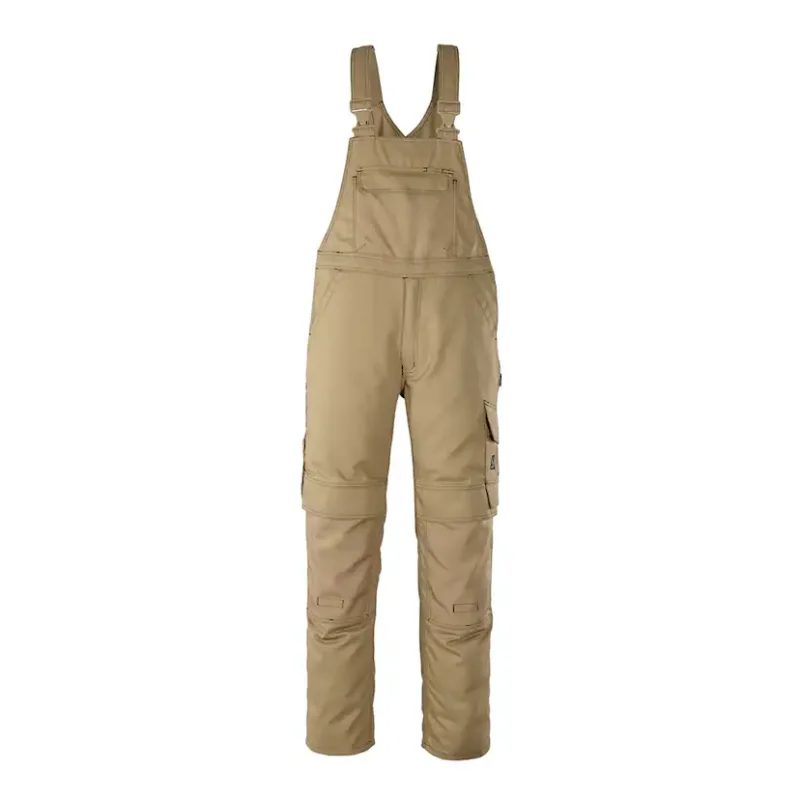 Hängselbyxor med knäfickor Mascot Hardwear 08269-010Storlek: 90C42, Färg: Kaki Extra rabatt