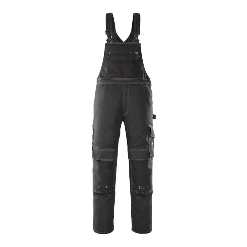 Kampanj Hängselbyxor med knäfickor Mascot Hardwear 08269-010Storlek: 82C50, Färg: Svart
