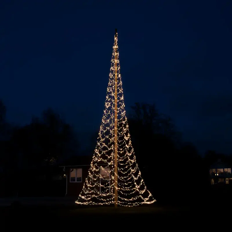 Flaggstångsbelysning Formenta Glimma DUOLED8m, 1520 ljuskällor, DUOLED Sista chansen